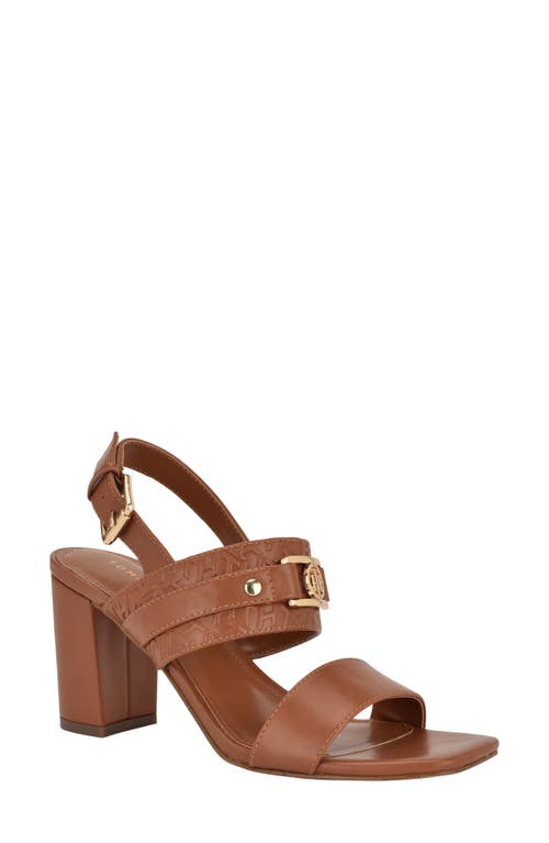 Tommy Hilfiger Sylvier Slingback Sandal in British Tan 