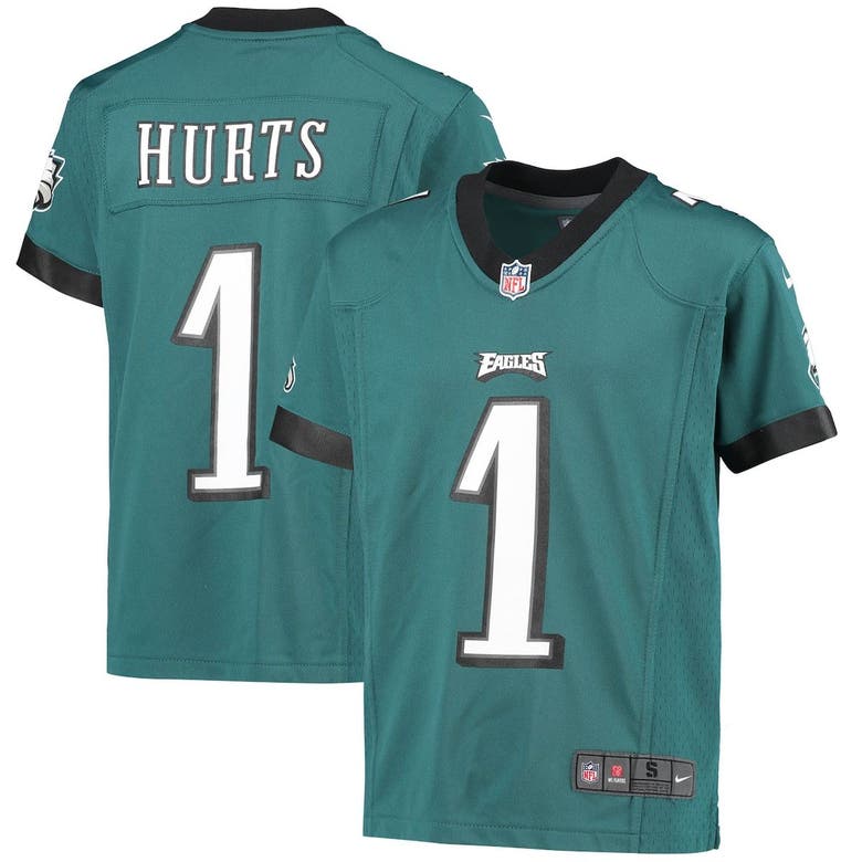 Men's Philadelphia Eagles Jalen Hurts Nike Midnight Green Player