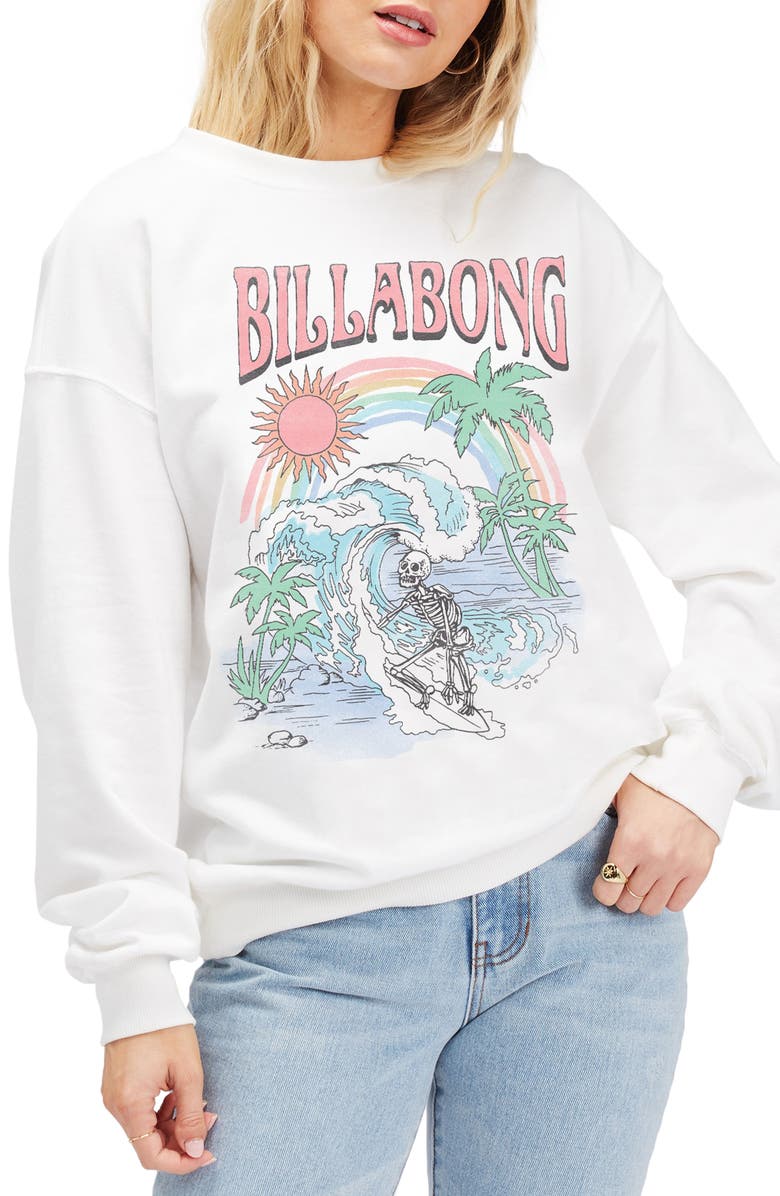 Billabong Ride In Cotton Blend Graphic Sweatshirt | Nordstrom