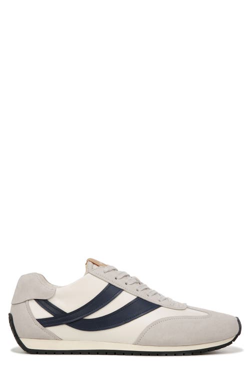 Shop Vince Oasis Sneaker In Milk/horchata/spruce Blue