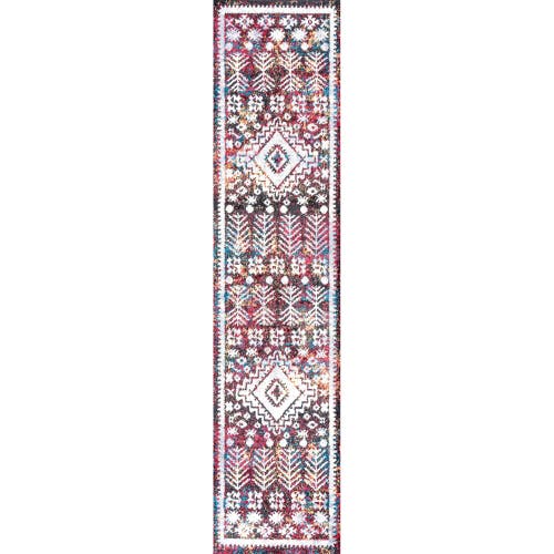 Jonathan Y Dhiya Distressed Kilim Area Rug In Multi