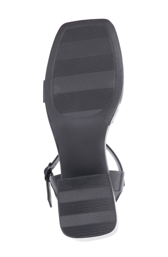 Shop Olivia Miller Slay Block Heel Sandal In Black