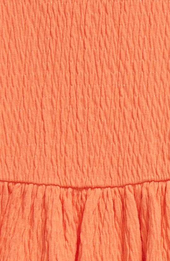 Shop Tucker + Tate Tiered Dress & Bloomers In Orange Ember