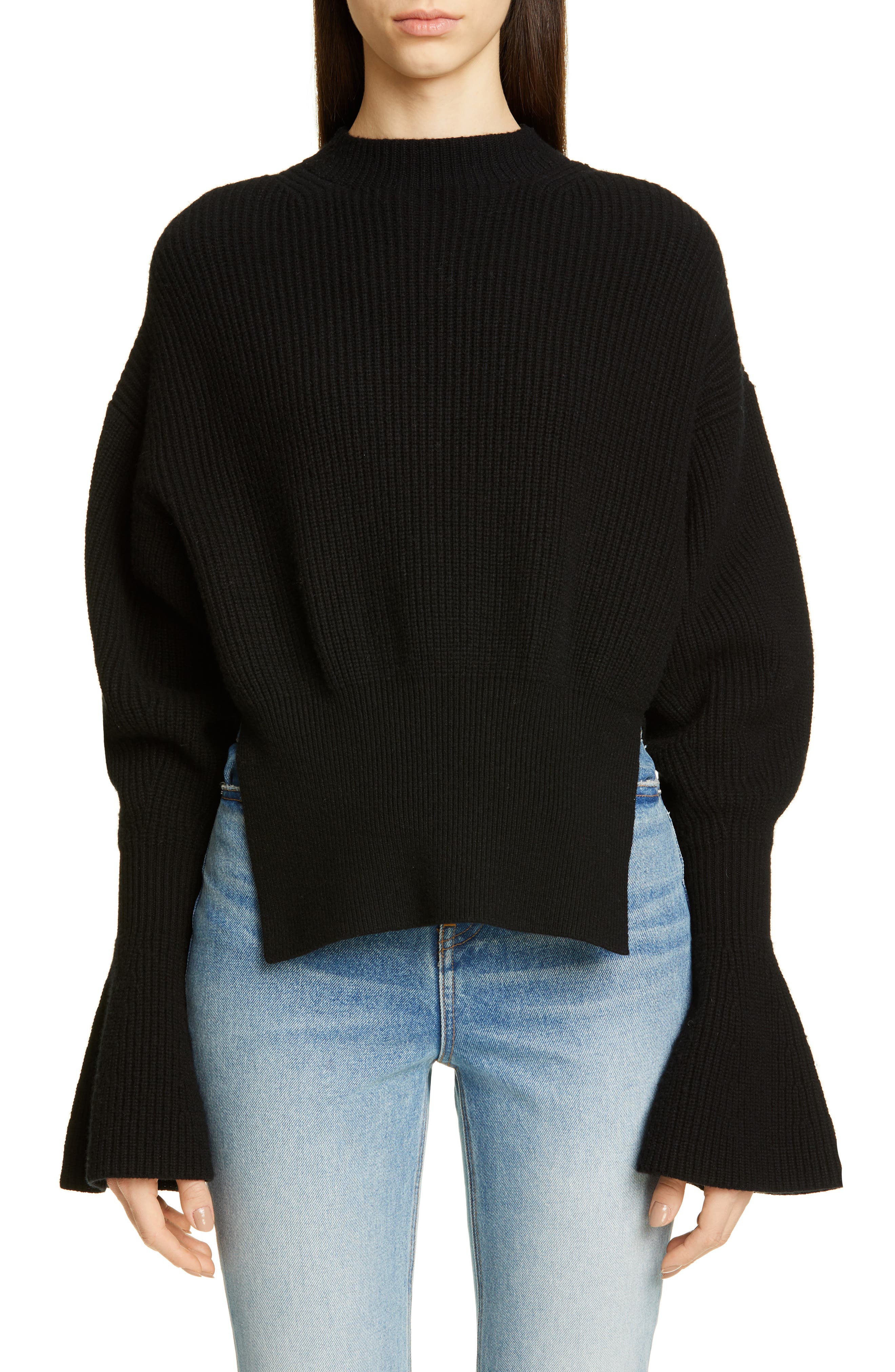 alexander wang black sweater