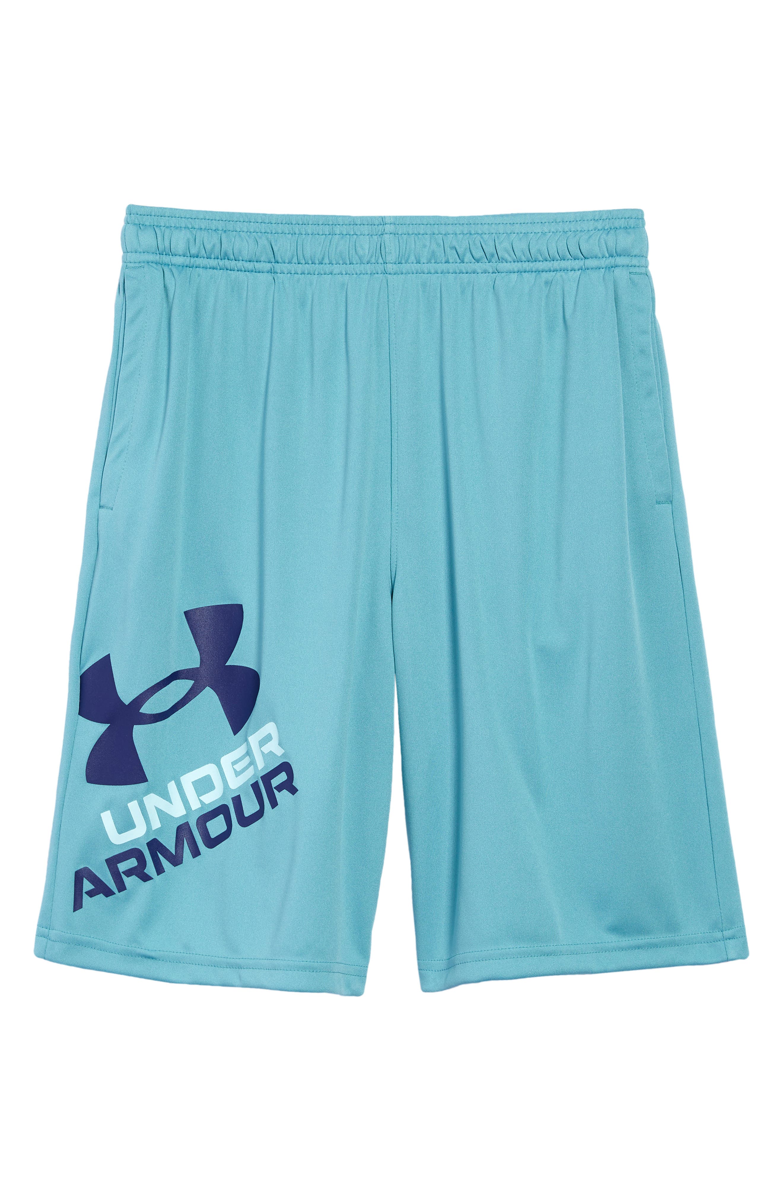 Under Armour Kids' Ua Prototype 2.0 Performance Athletic Shorts In Cosmos/ Regal