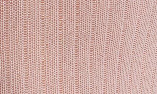 NORDSTROM NORDSTROM SPARKLE SHEER RIB QUARTER SOCKS