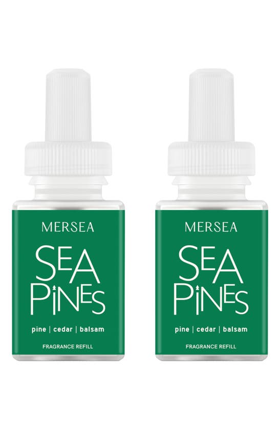 Shop Pura X Mersea Saltaire 2-pack Diffuser Fragrance Refills In Sea Pines