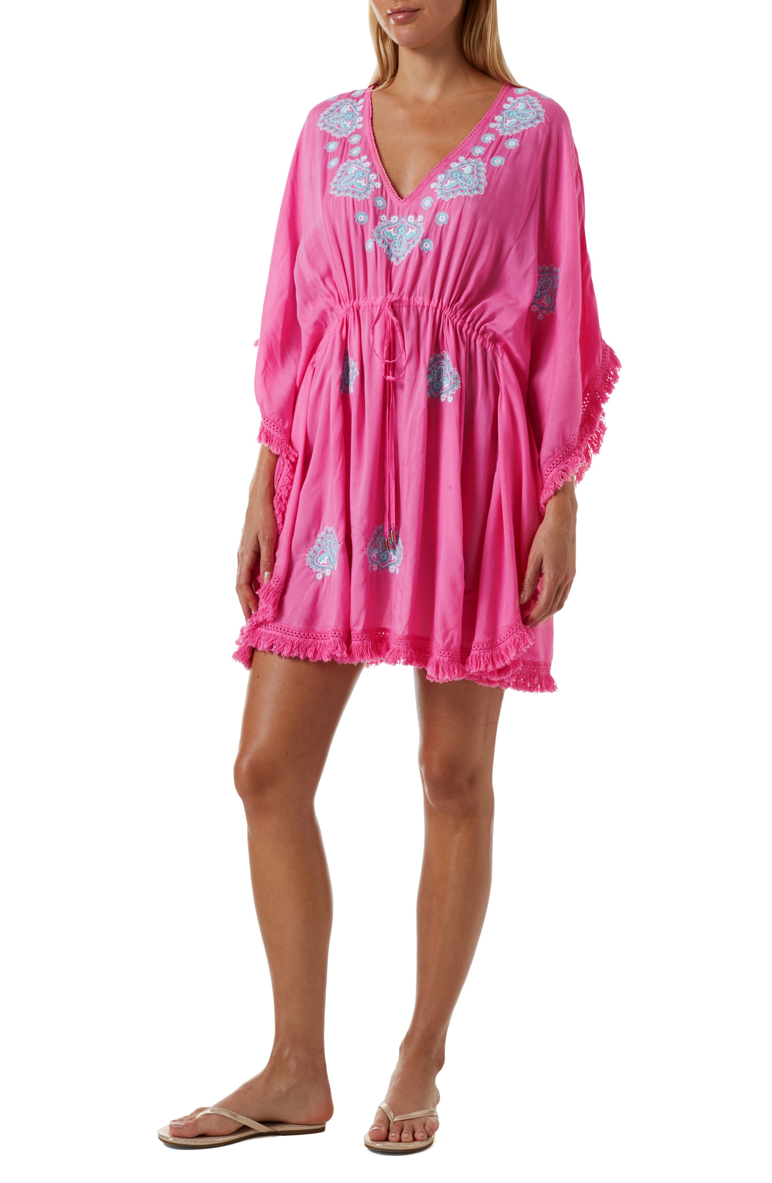 flamingo caftan