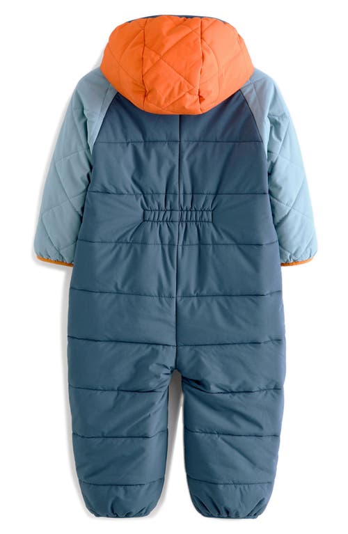 Next Kids' Colorblock Snowsuit In Blue
