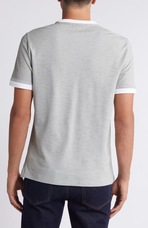 ROBERT BARAKETT ROBERT BARAKETT WHITNER COTTON BLEND T-SHIRT 