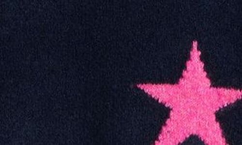 Vince Camuto Star Crewneck Sweater In Classic Navy