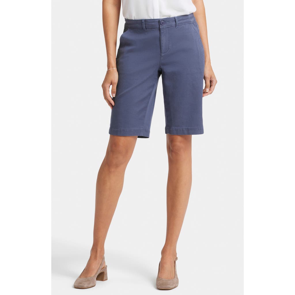 Nydj Bermuda Shorts In Cascade Lake