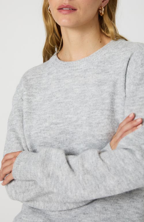 Shop French Connection Kesia Crewneck Sweater In Light Grey