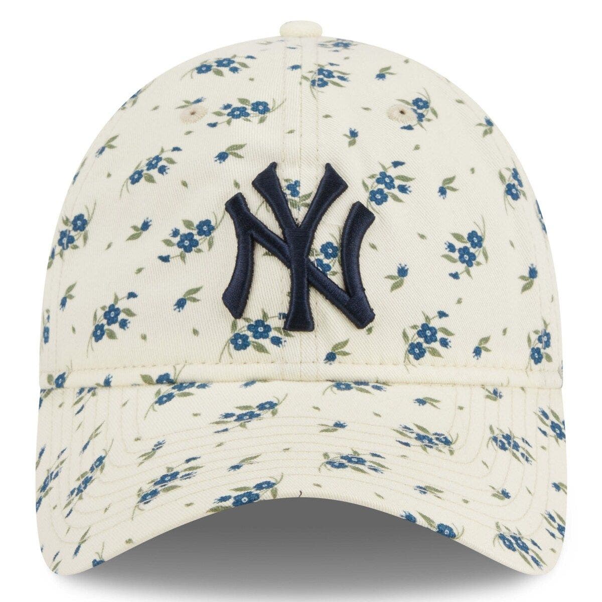 New Era Women's New Era Cream New York Yankees Chrome Bloom 9TWENTY
