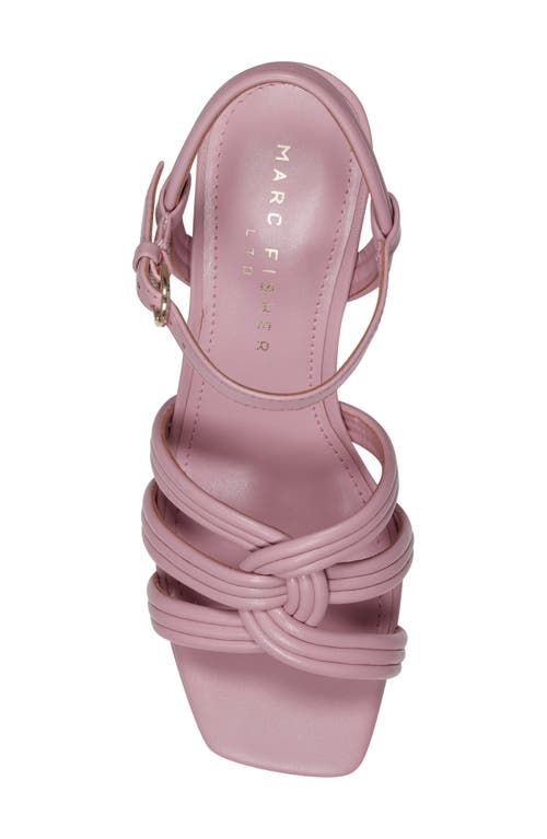 Marc Fisher Ltd Cairo Platform Sandal In Light Pink