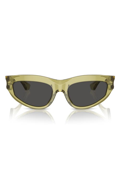 burberry 55mm Cat Eye Sunglasses in Green at Nordstrom