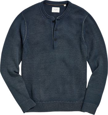 Billy Reid Cotton Alpaca Henley Sweater Nordstrom