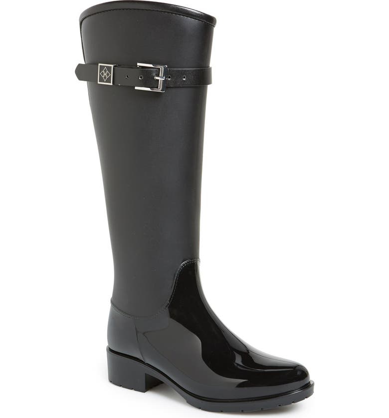 däv 'Lisbon' Weatherproof Knee High Rain Boot (Women) | Nordstrom