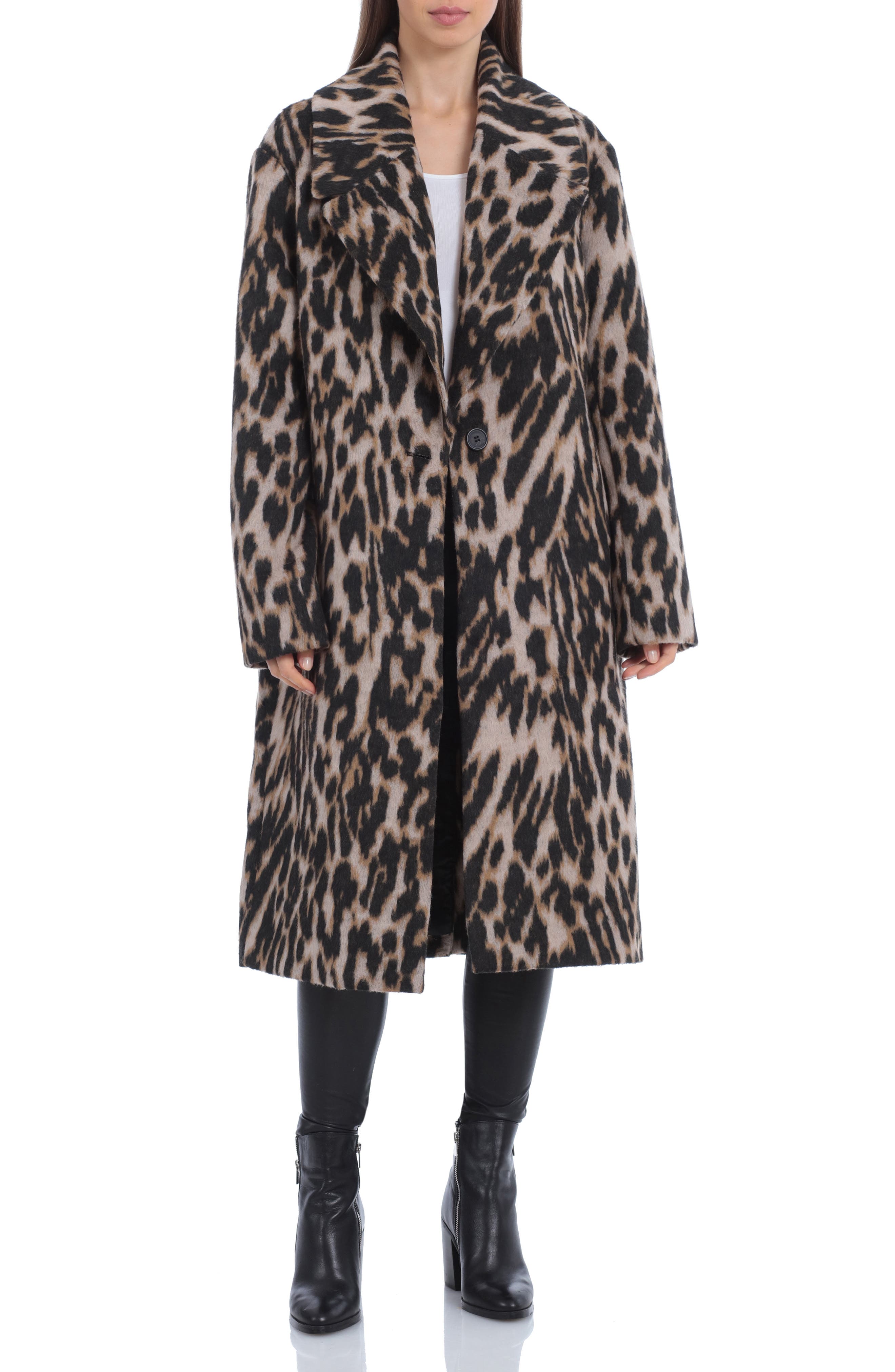r13 leopard coat