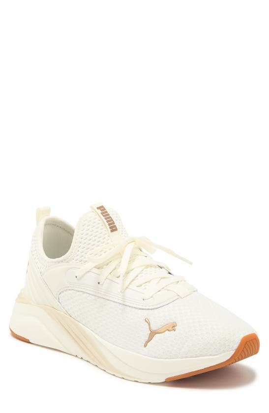Shop Puma Softride Ruby Luxe Sneaker In Warm White- Gold