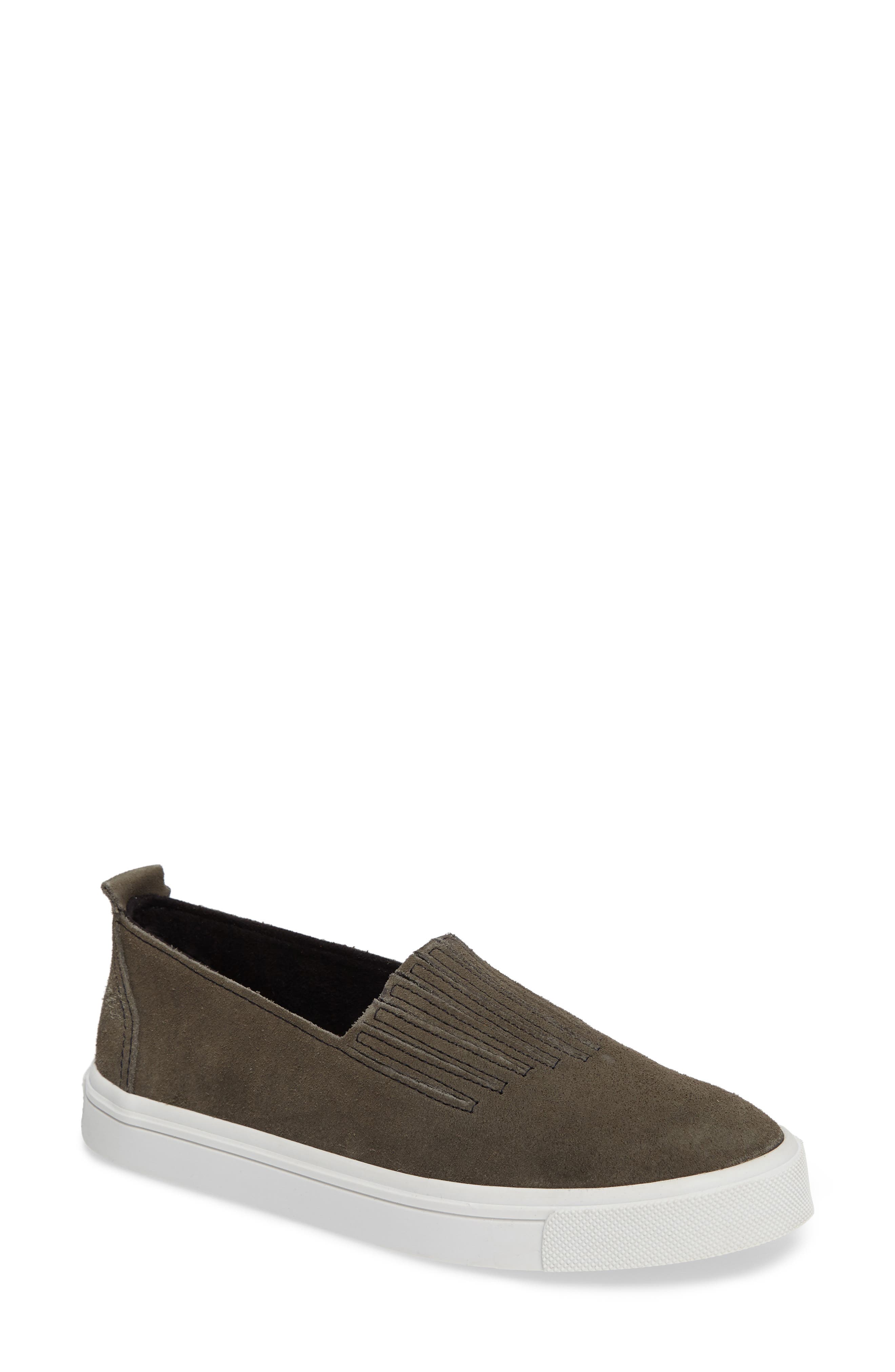 Minnetonka Gabi Slip-On Sneaker, Grey