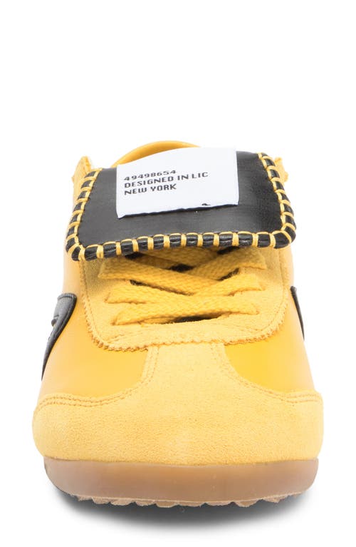 Shop Steve Madden Jaiden Grip Sole Sneaker In Yellow Multi