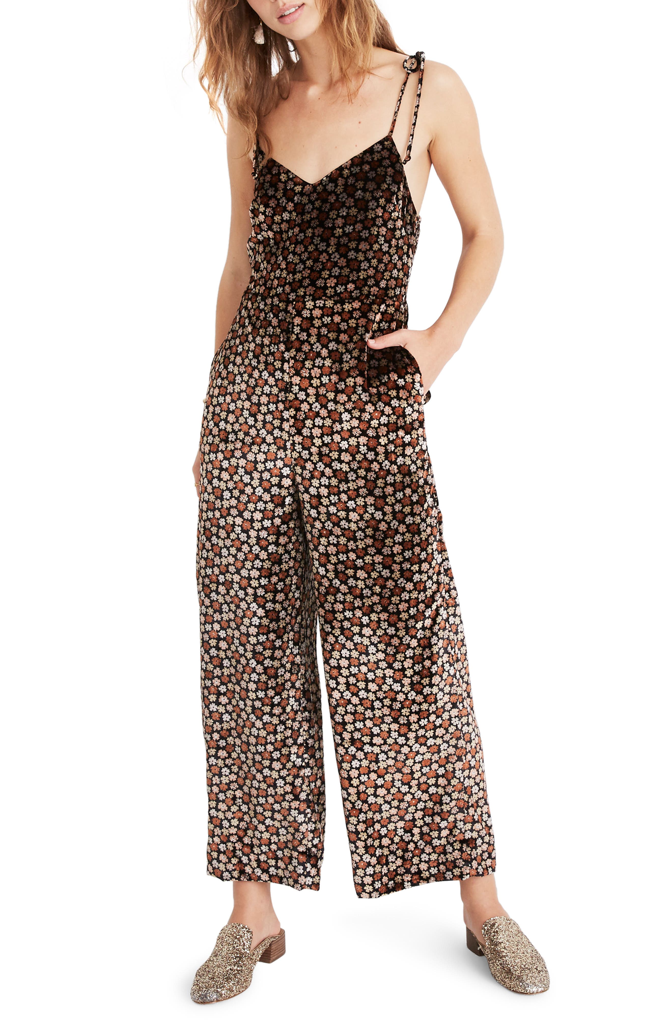 madewell velvet overalls