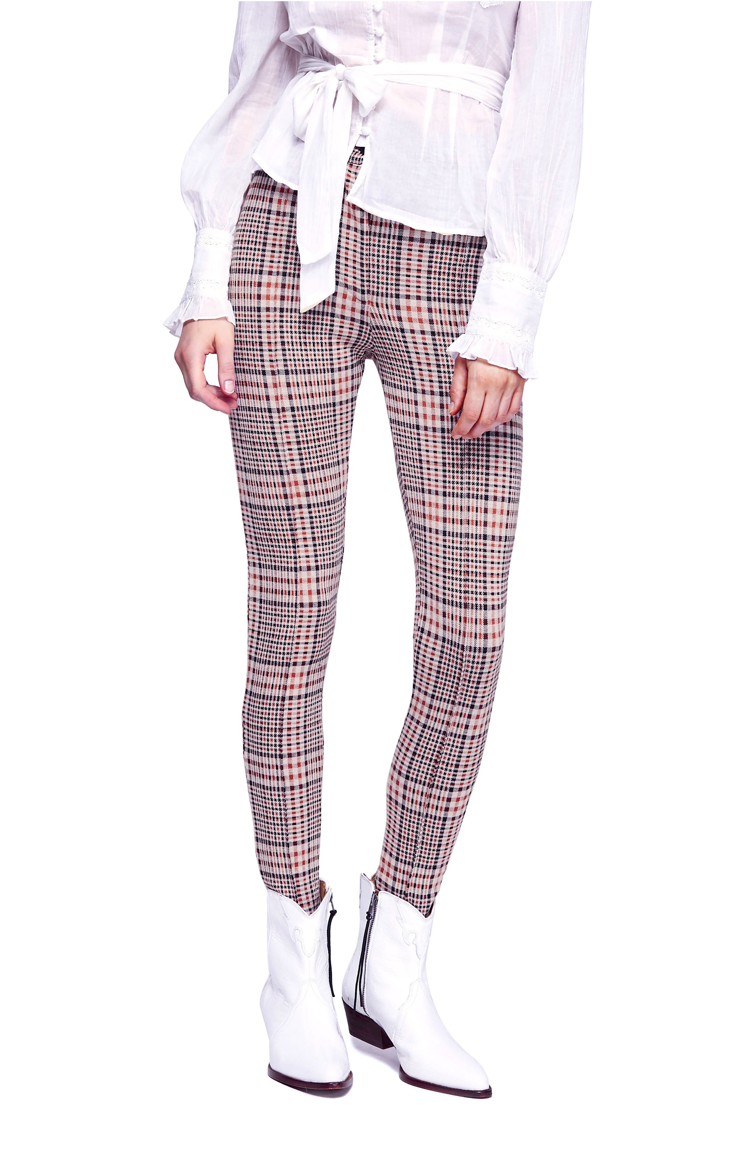 Free People Carnaby Plaid Pants Nordstrom