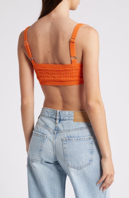 MISTRESS ROCKS MISTRESS ROCKS DAINTY SQUARE NECK POINTELLE BRALETTE