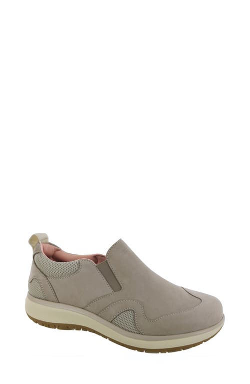 Sas Scramble Water Resistant Slip-on Sneaker In Taupe/pink