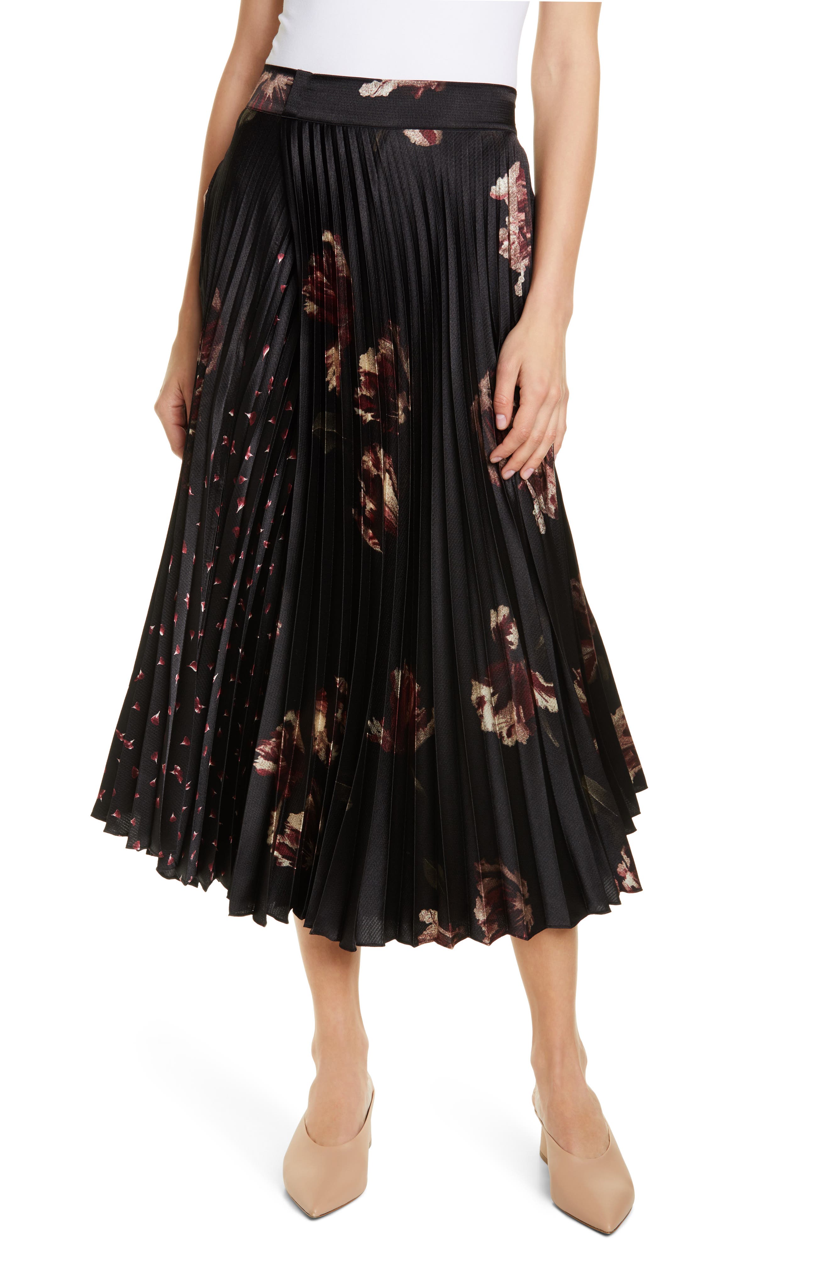 tulip skirt midi