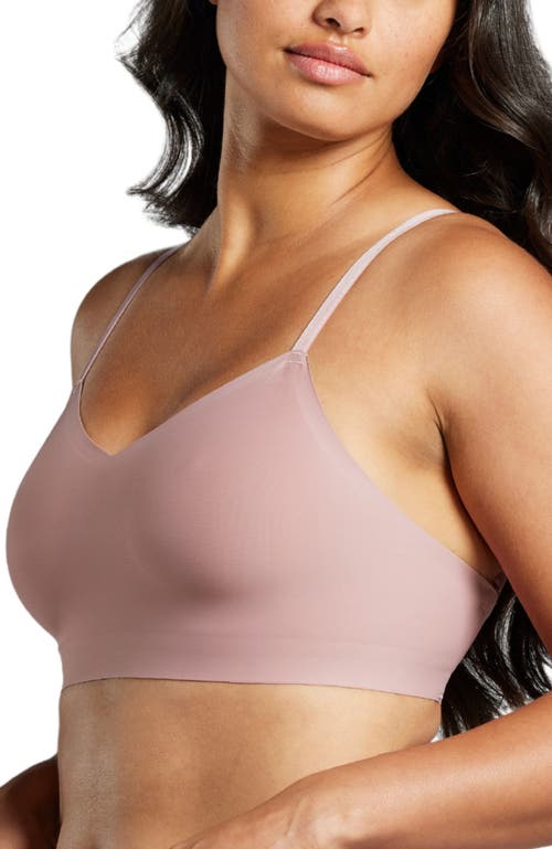 Shop Siella Invisible Bra In Dusty Rose