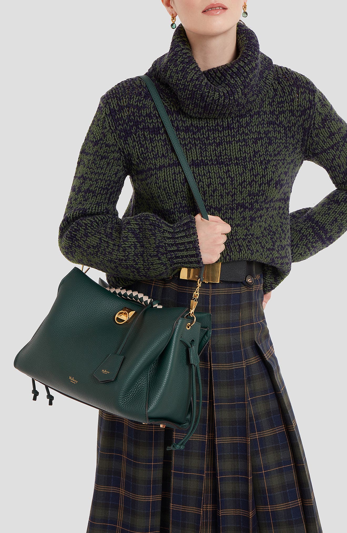 Mulberry Iris Leather Top Handle Bag Nordstrom