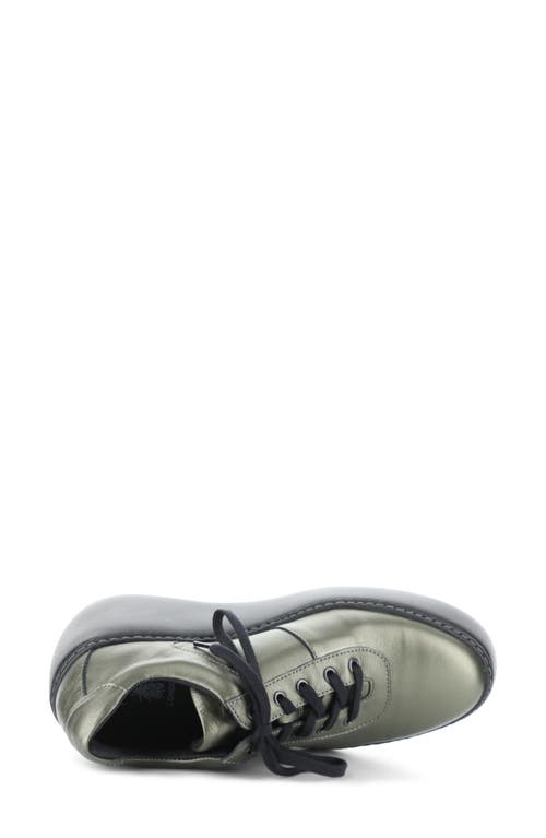 Shop Fly London Dipo Wedge Sneaker In 004 Graphite Dublin