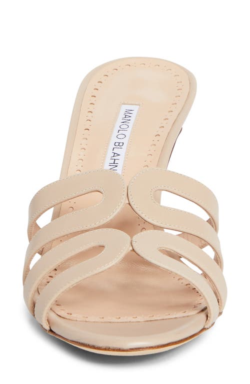 MANOLO BLAHNIK MANOLO BLAHNIK AHWAK SLIDE SANDAL