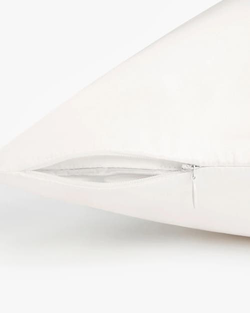 Lilysilk Lilysoft Ultra Soft Non-colorants Silk Pillowcase In White
