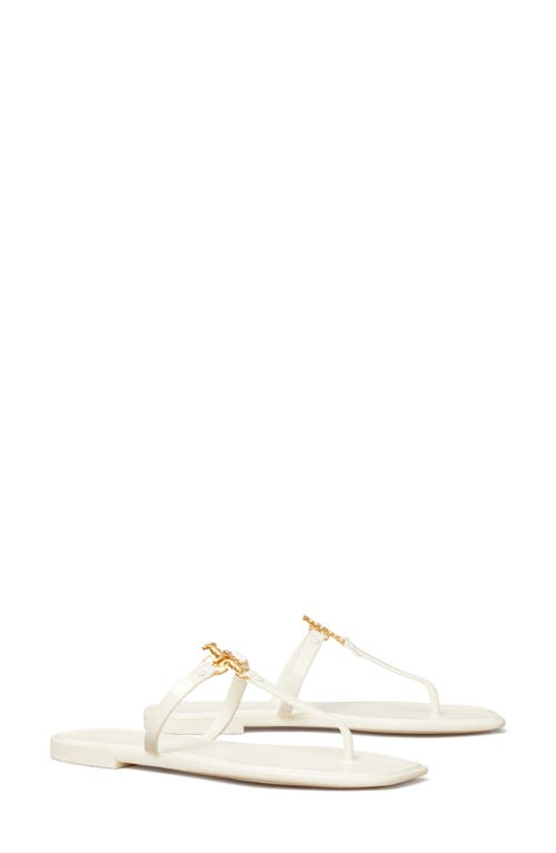 Shop Tory Burch Roxanne Jelly Sandal In Ivory/gold