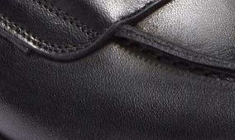 Shop Bruno Magli Seth Embossed Horsebit Loafer In Black
