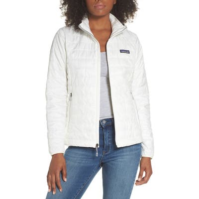 Patagonia Nano Puff Water Resistant Jacket, White