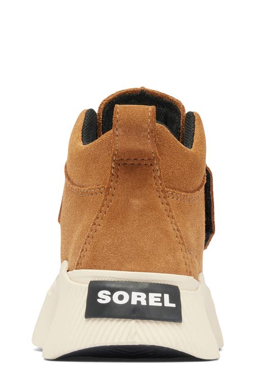 Sorel Kid's Out N About Waterproof Suede Boots, Toddlers/kids In Taffy/black