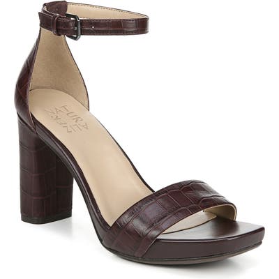 Naturalizer Joy Ankle Strap Sandal W - Red