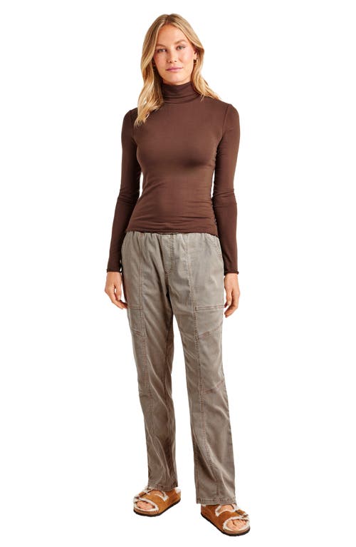 SPLENDID SPLENDID JERSEY TURTLENECK