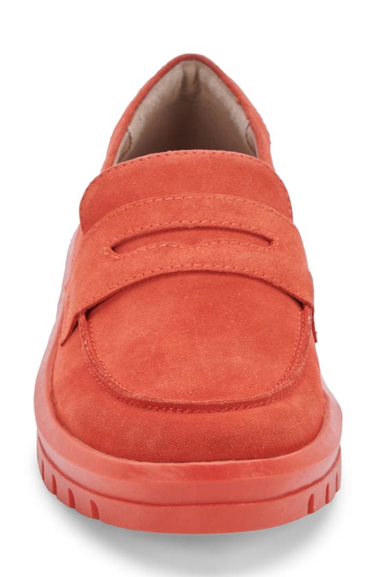 Blondo Frey Waterproof Loafer In Red Poppy