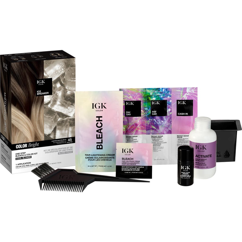 Igk Ice Breaker Bleach Color Kit In Cool Blonde