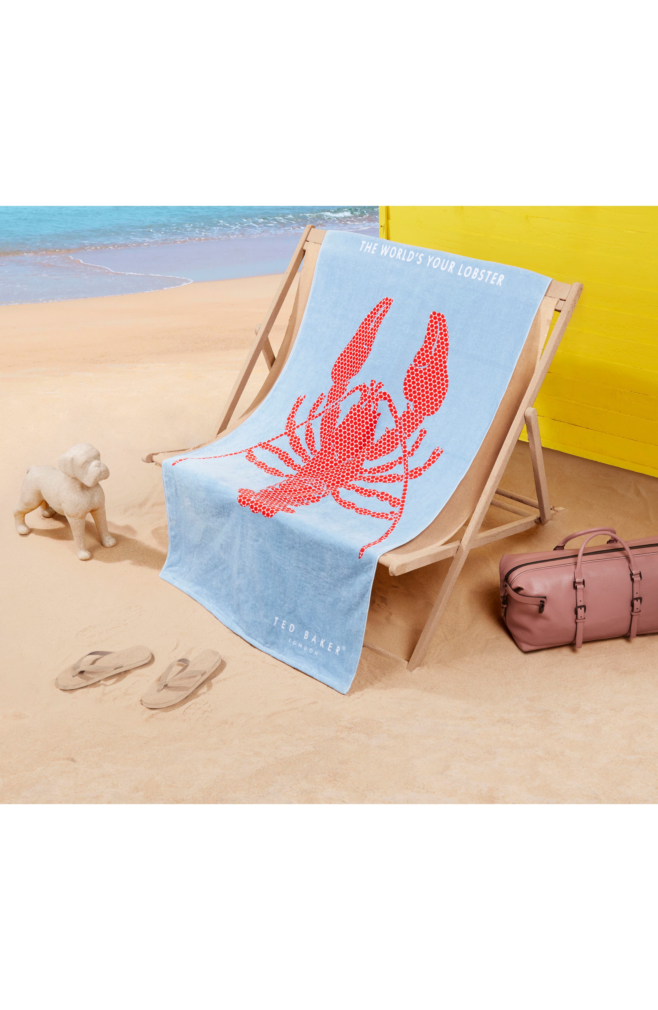 Lobster Beach Towel