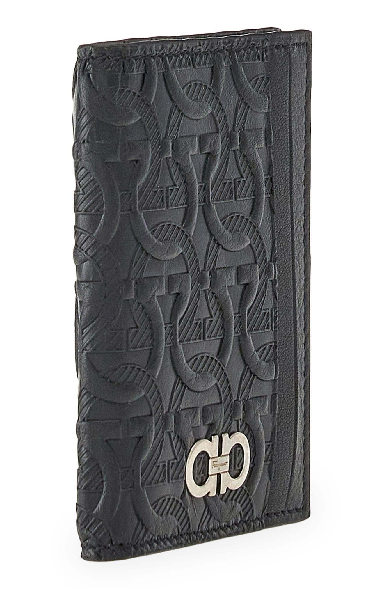 ferragamo vertical bifold wallet