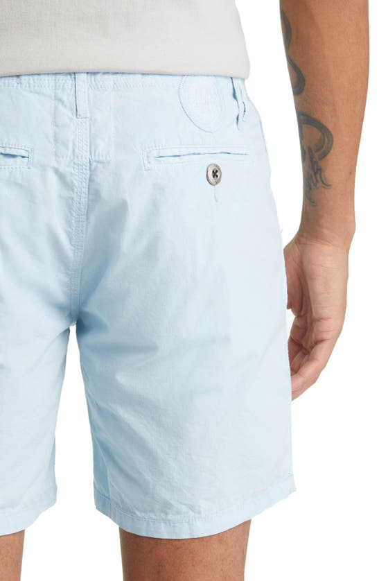 Original Paperbacks Palm Springs Cotton Chino Shorts In Waterfall