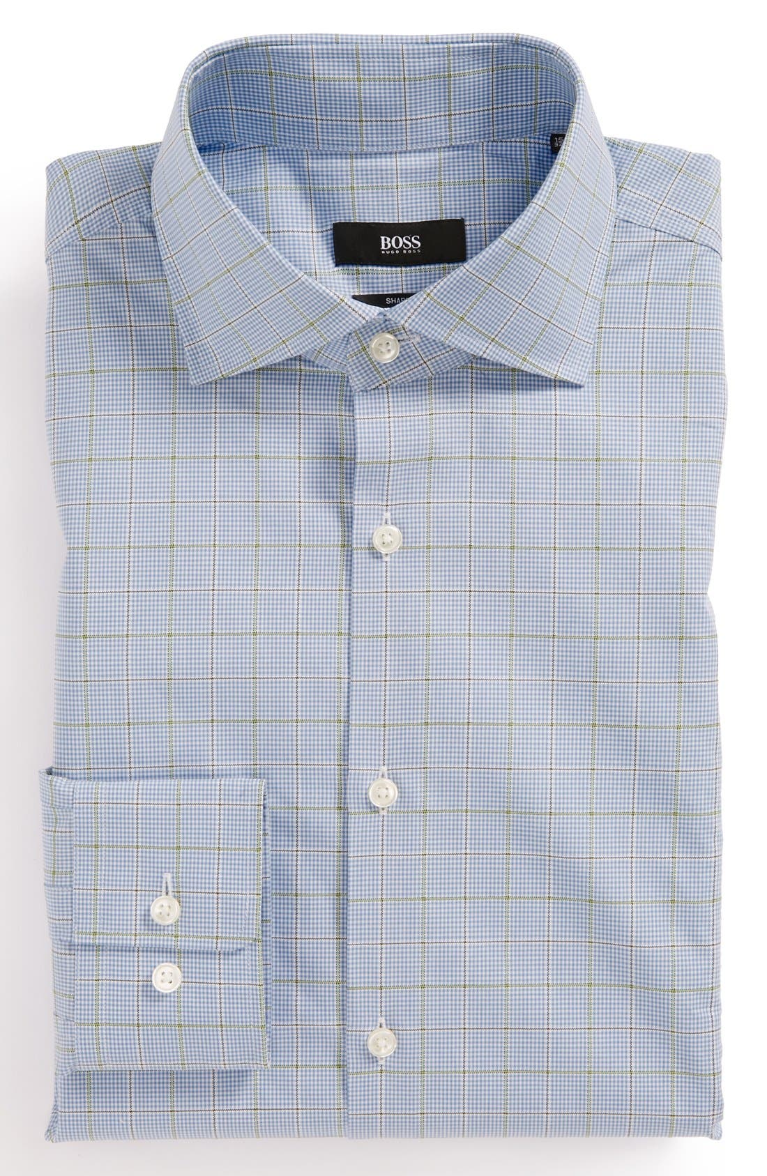 HUGO BOSS TRIM DRESS SHIRT Nordstrom