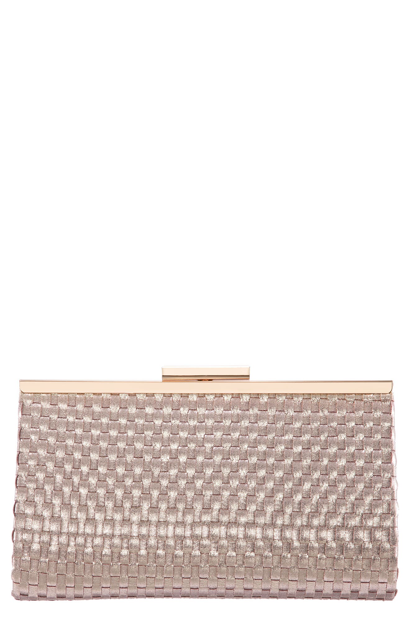 gold formal clutch