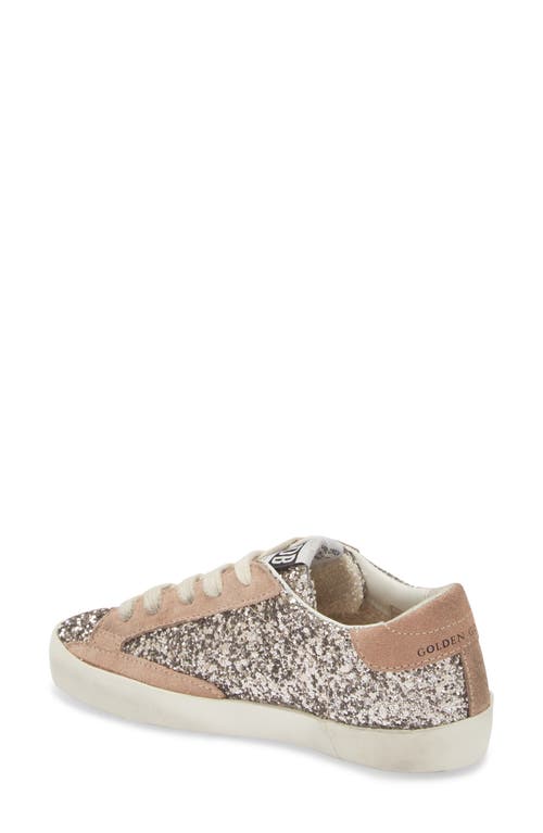 GOLDEN GOOSE GOLDEN GOOSE KIDS' SUPER-STAR GLITTER SNEAKER 